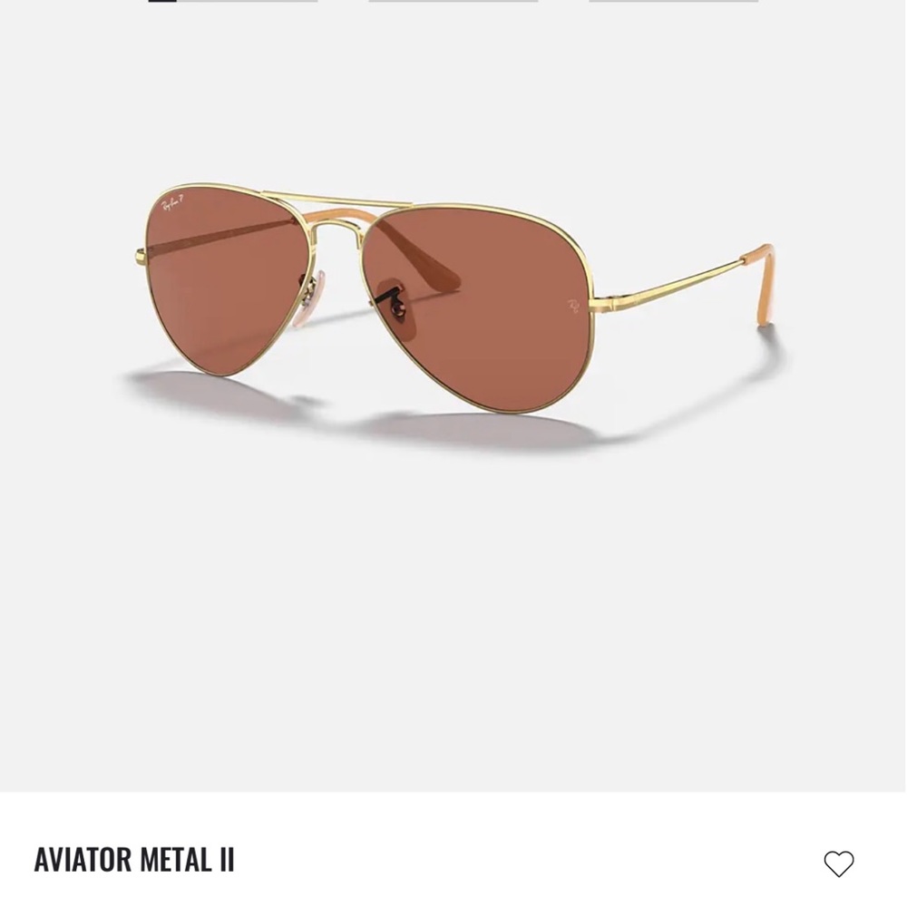 Large Polarized Ray-Ban Aviator Metal II